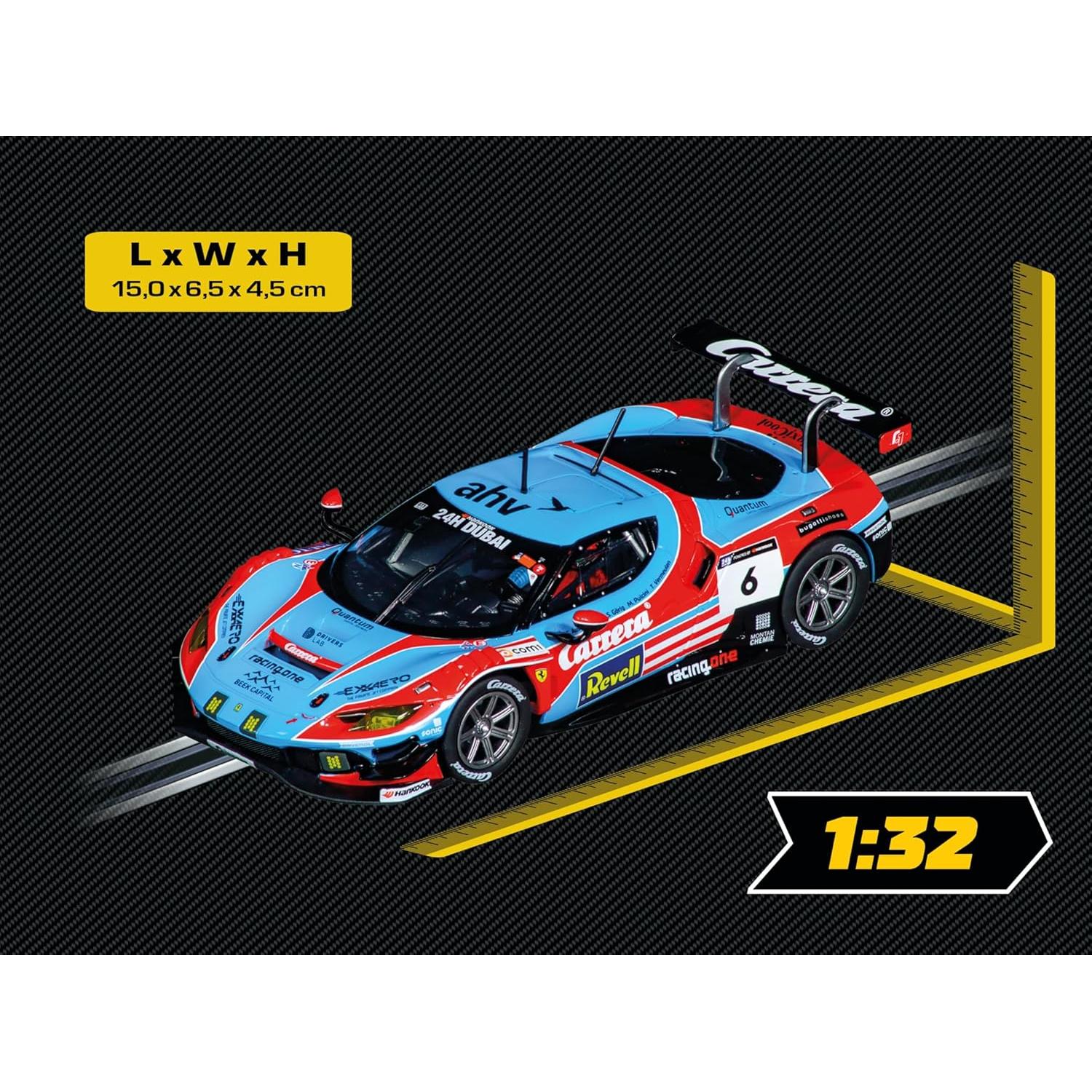 Coche de Slot Carrera Ferrari 296 GT3 1:32 Analógico