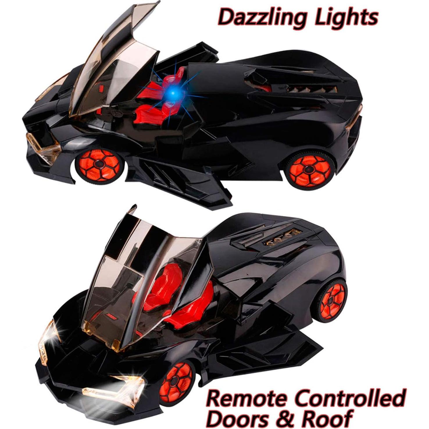 Coche RC Deportivo ROXIE 1:12 con Luces y Puertas Abiertas