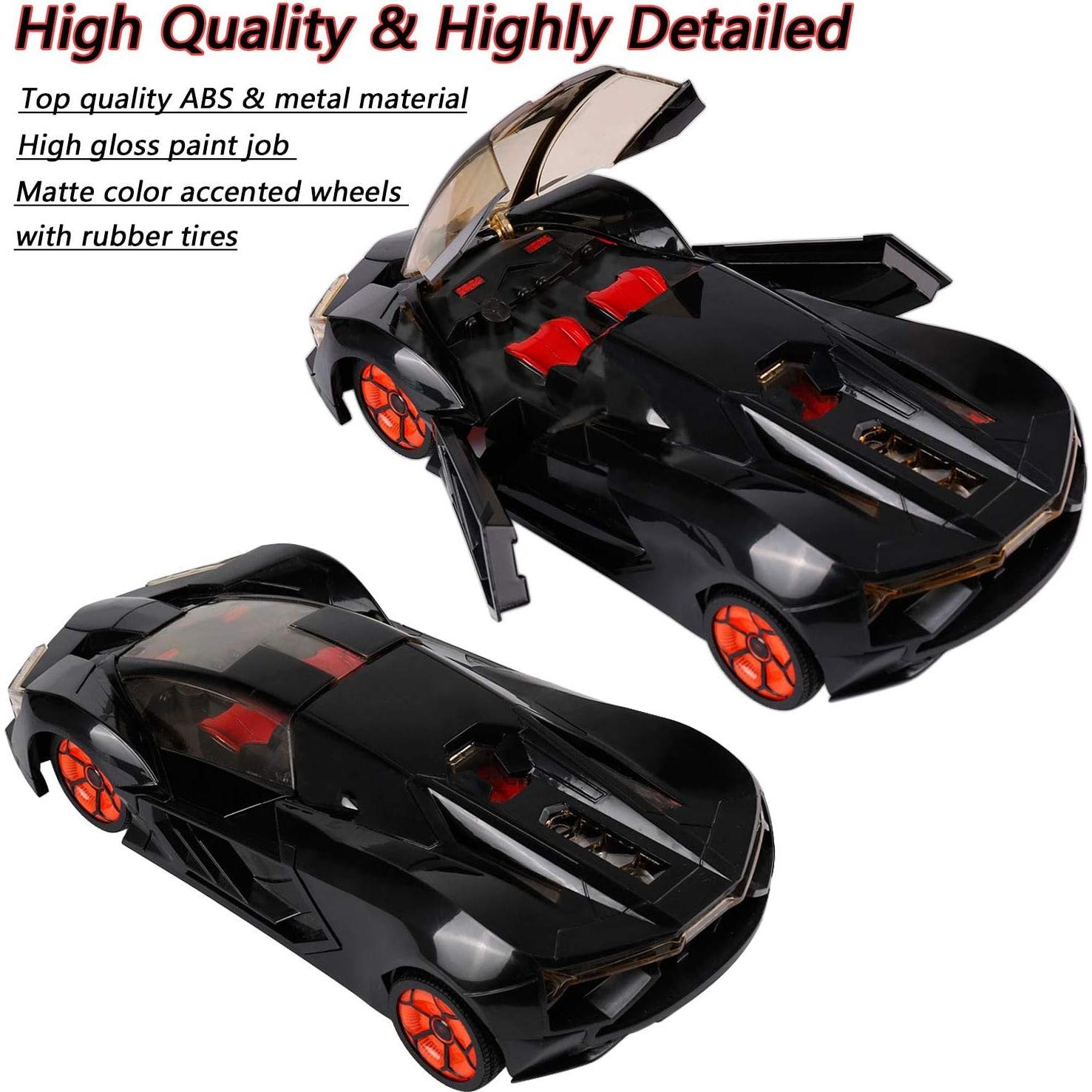 Coche RC Deportivo ROXIE 1:12 con Luces y Puertas Abiertas