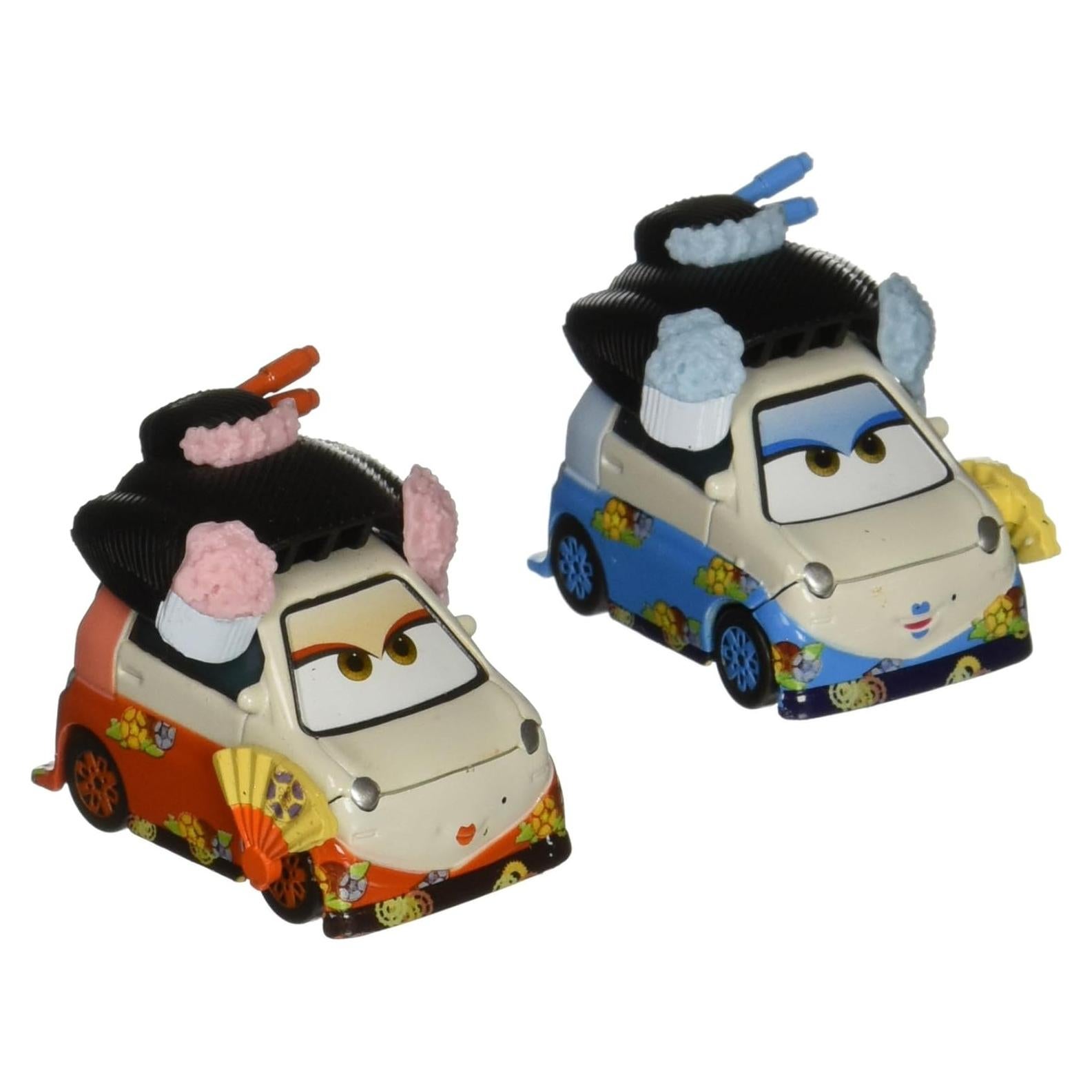 Auto de Metal Disney Pixar Cars 2-Pack Okuni & Shigeko