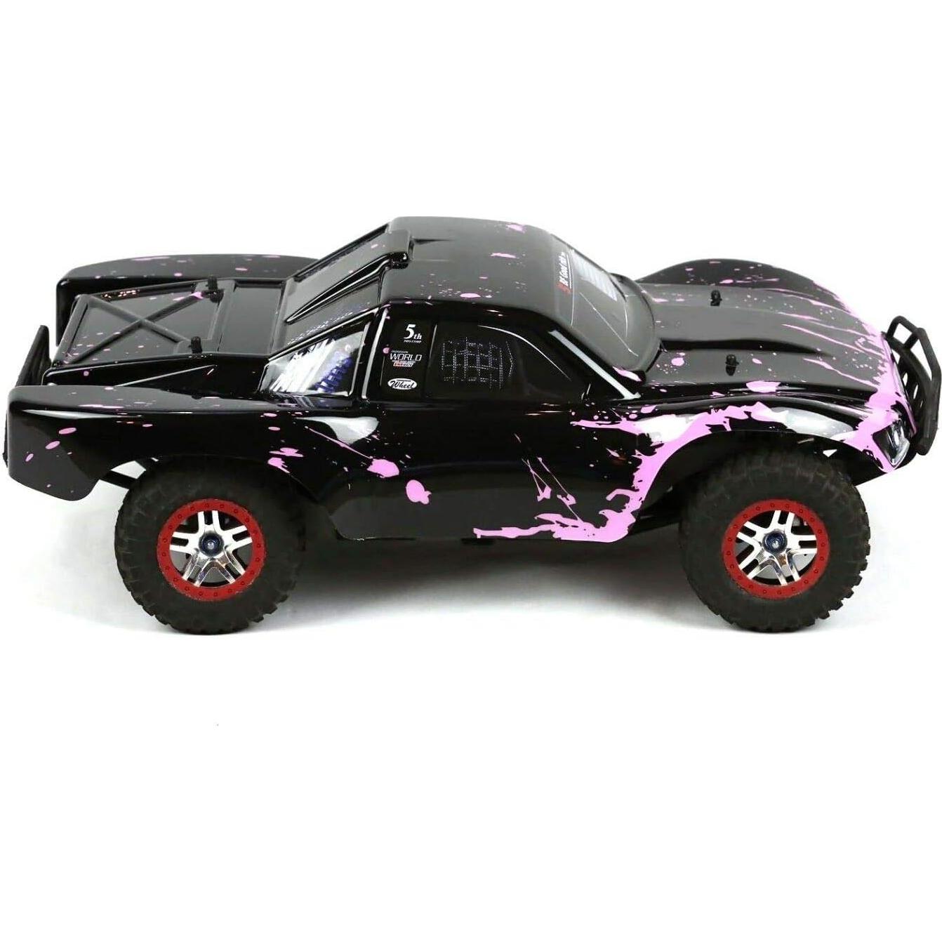 Cuerpo Personalizado Rosa Sucio/Negro SummitLink 1/10 para RC