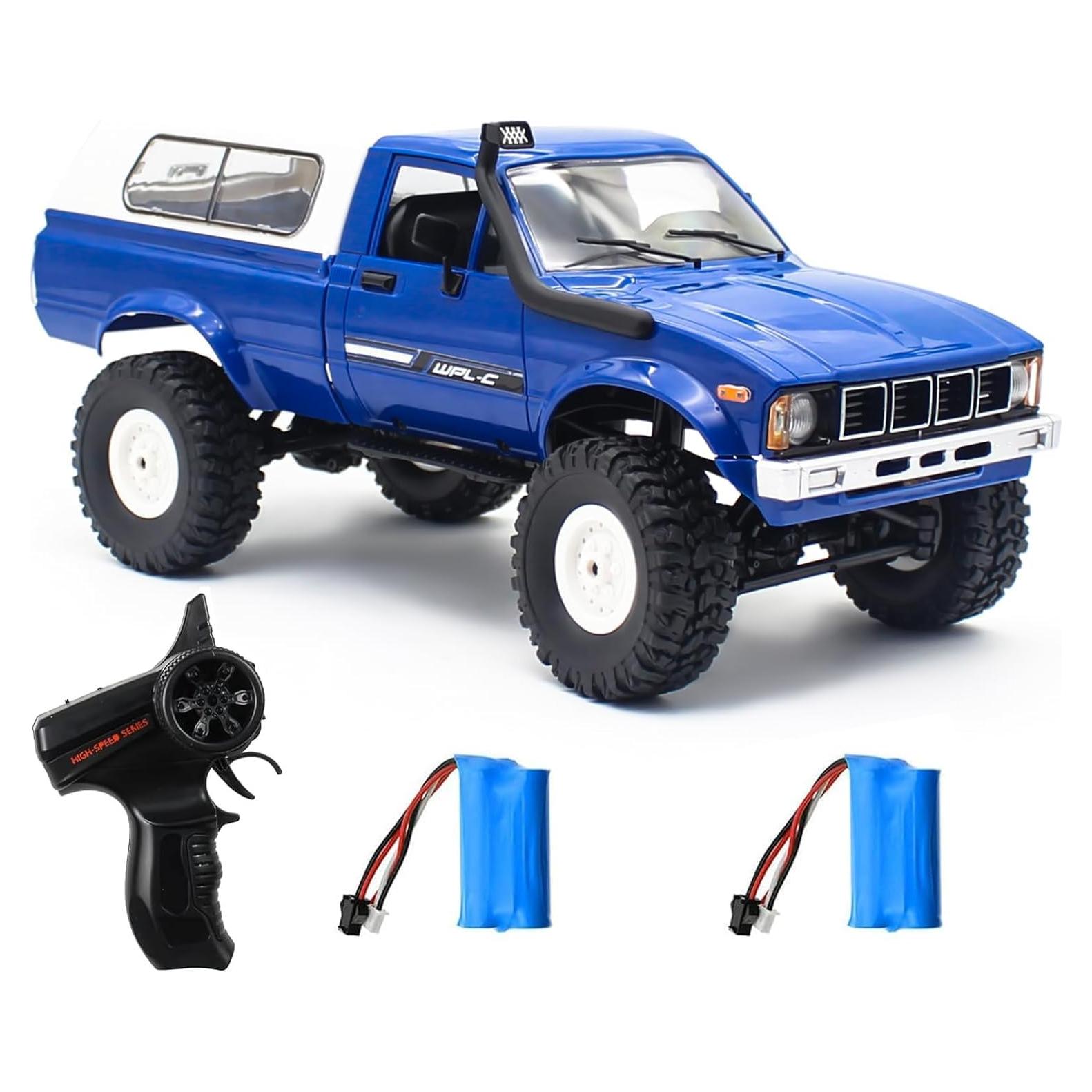 Camión Crawler RC Mostop C24 4x4 Todo Terreno LED