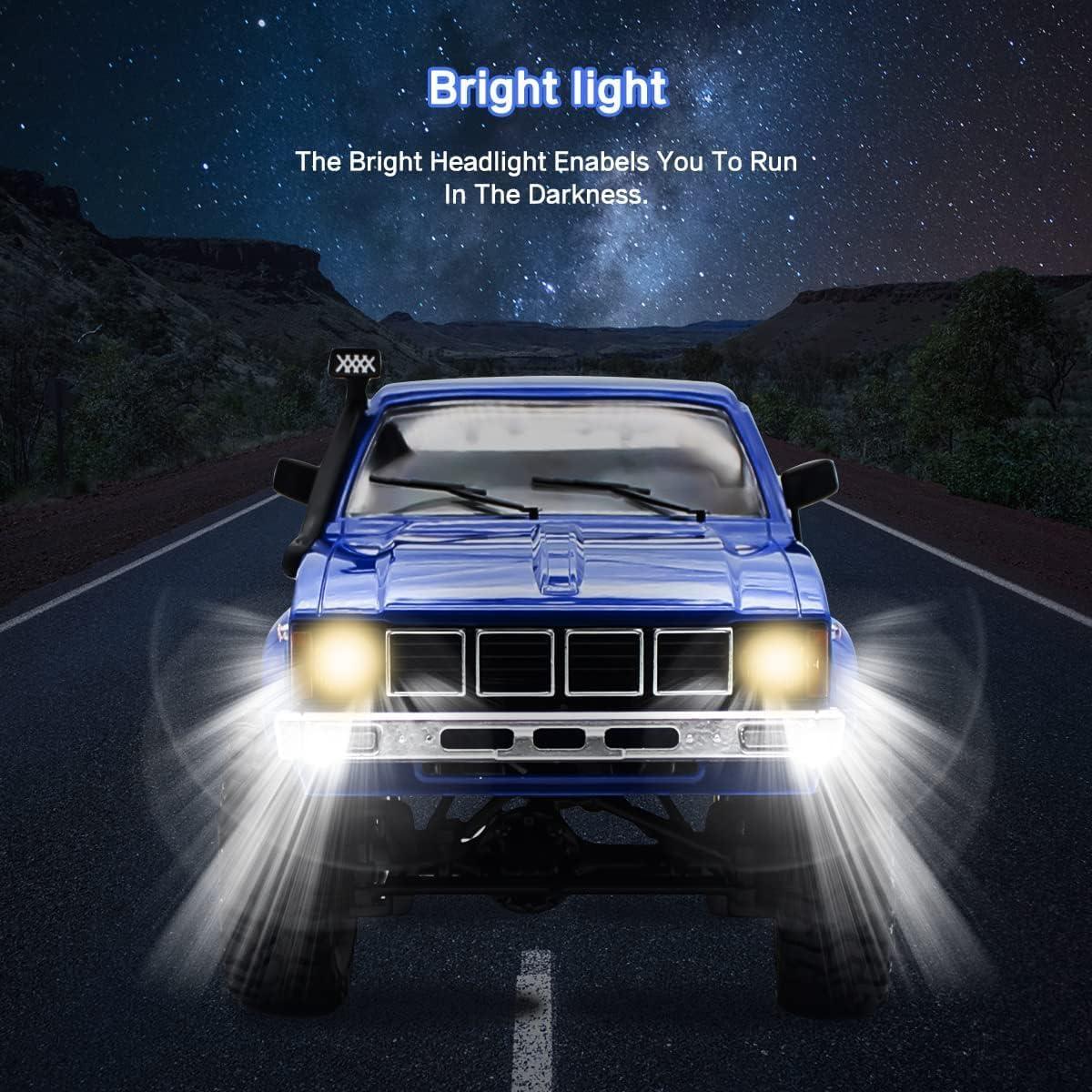 Camión Crawler RC Mostop C24 4x4 Todo Terreno LED