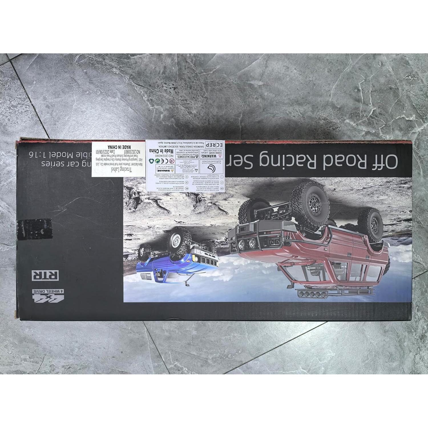 Camión Crawler RC Mostop C24 4x4 Todo Terreno LED