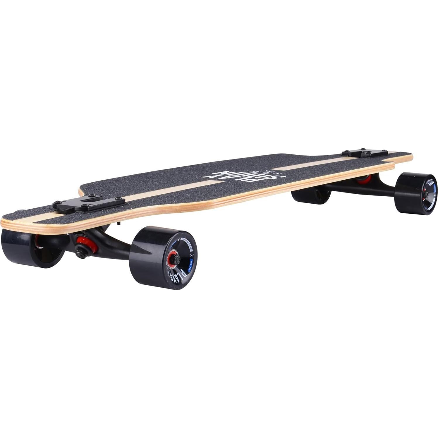 Longboard Playshion 99 cm Drop Through para Principiantes