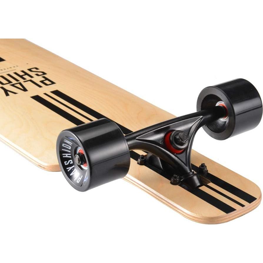 Longboard Playshion 99 cm Drop Through para Principiantes