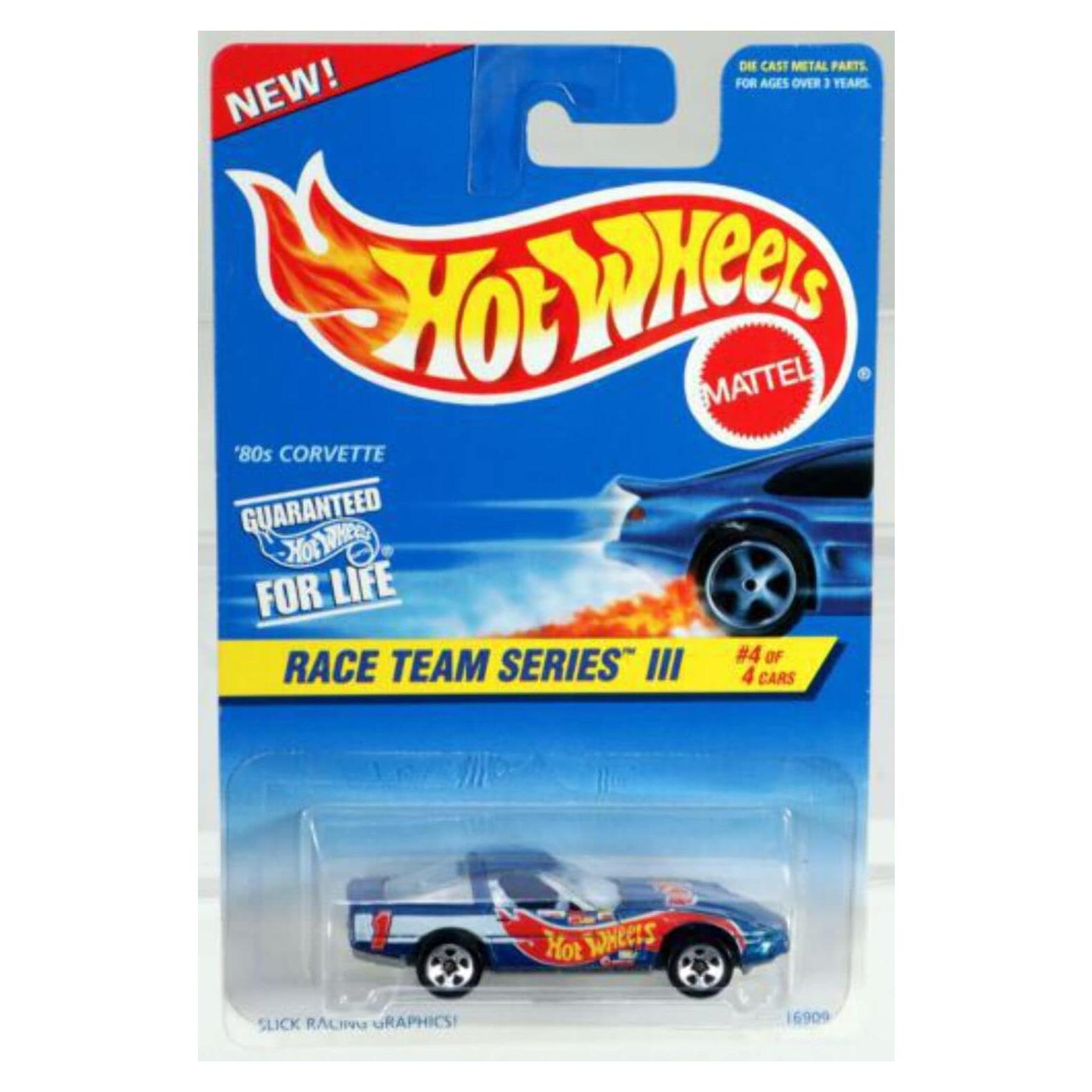 Hot Wheels Chevy Corvette 1997 Die Cast 1:64 Azul