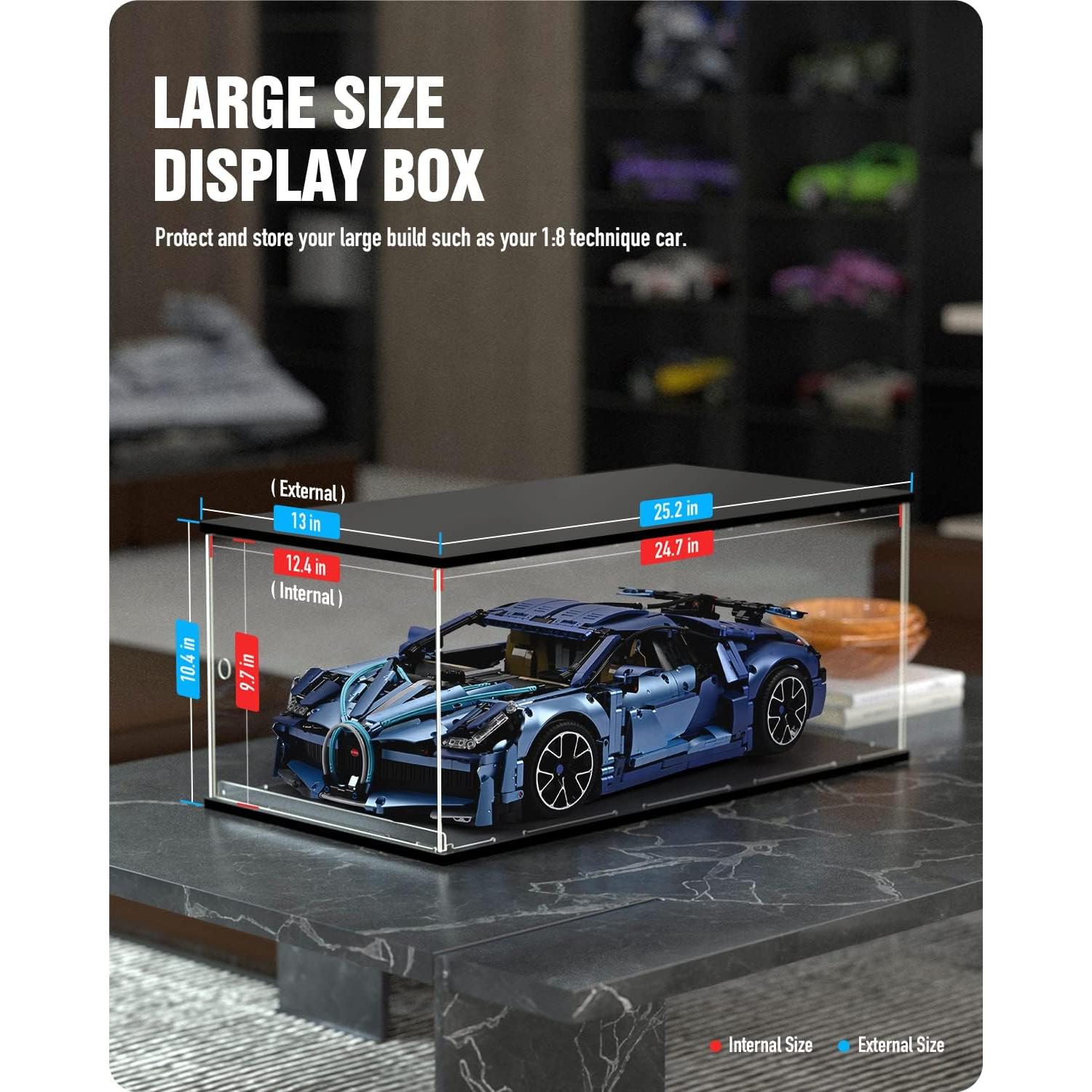 Caja de Exhibición Acrílica Nifeliz para Modelos 1:8