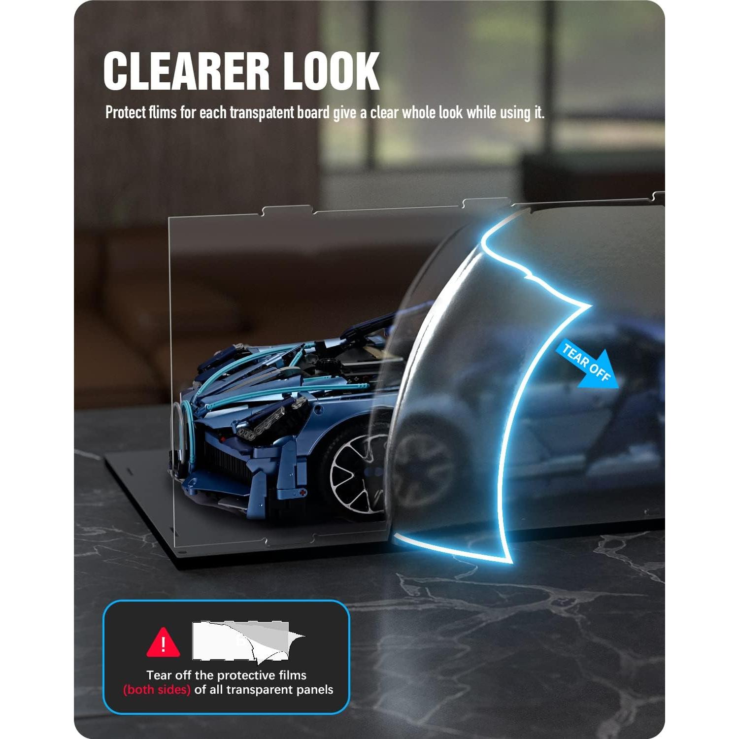 Caja de Exhibición Acrílica Nifeliz para Modelos 1:8