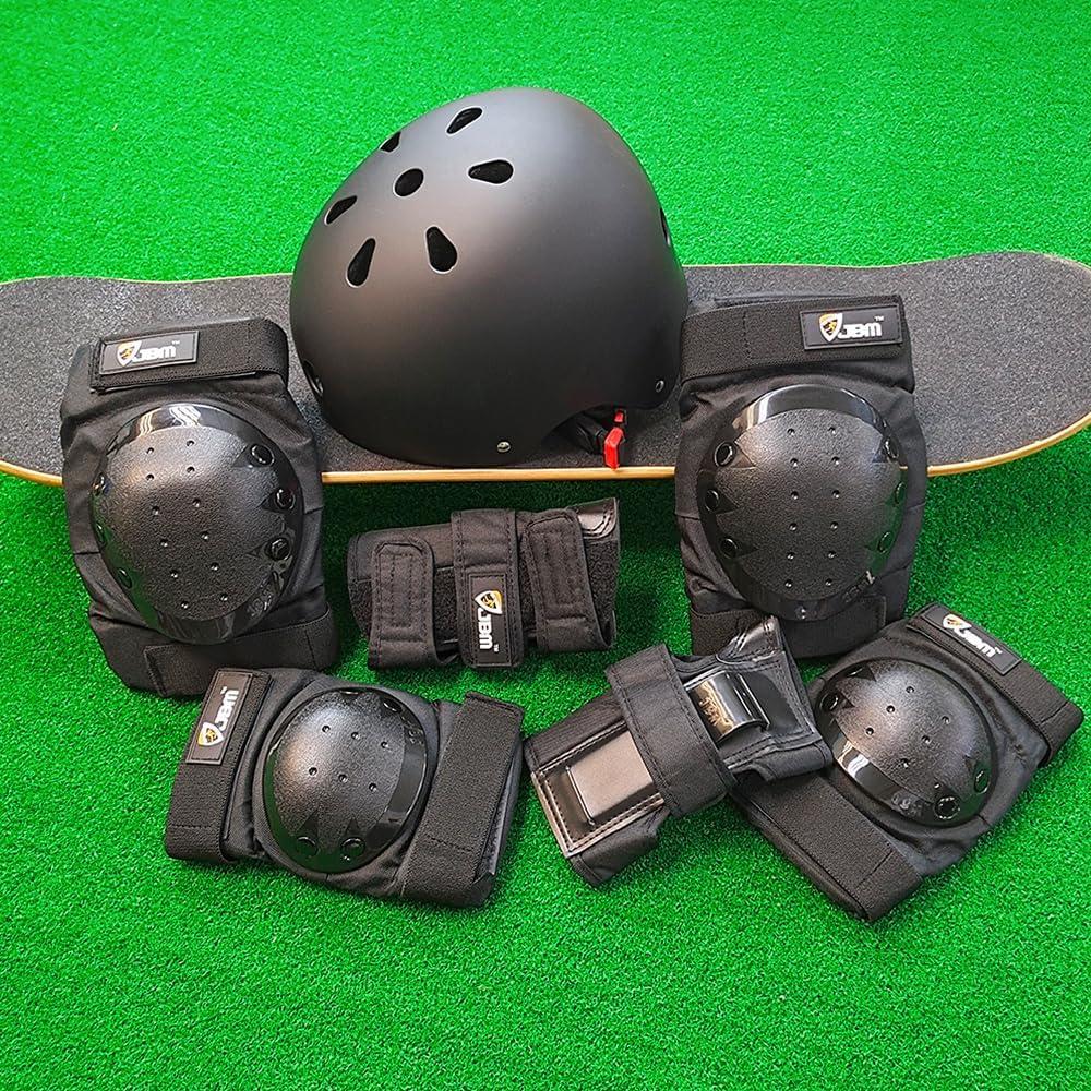 Conjunto de protección JBM para patinaje en línea y scooter