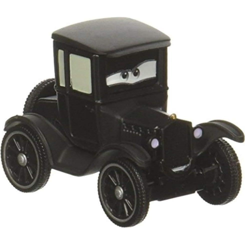 Vehículo Die-Cast Lizzie Mattel Cars 3 1:55 Detalles Fieles