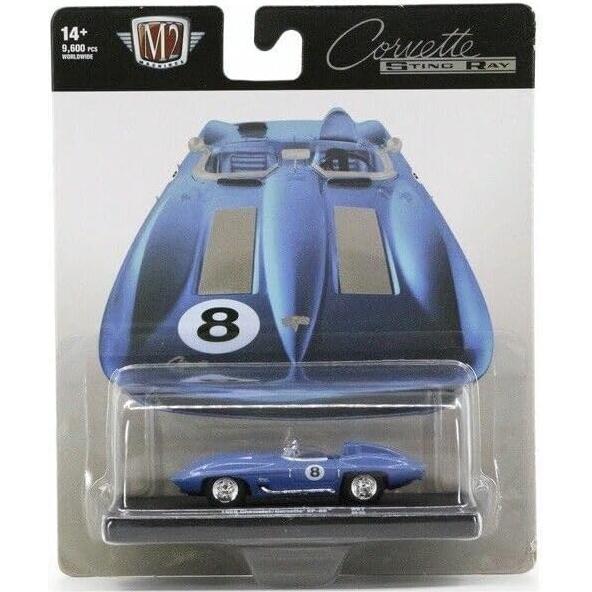 Auto a Escala 1:64 M2 Machines 1959 Chevy Corvette R97