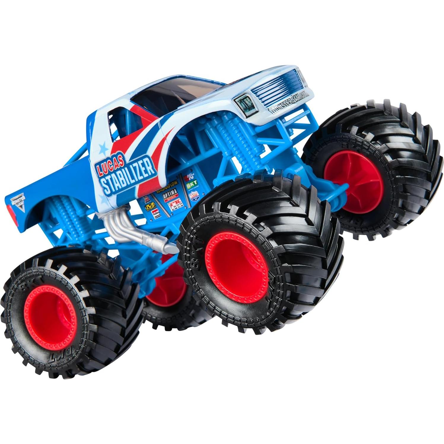 Camión Monster Jam Lucas Stabilizer 1:24 Die-Cast Spin Master