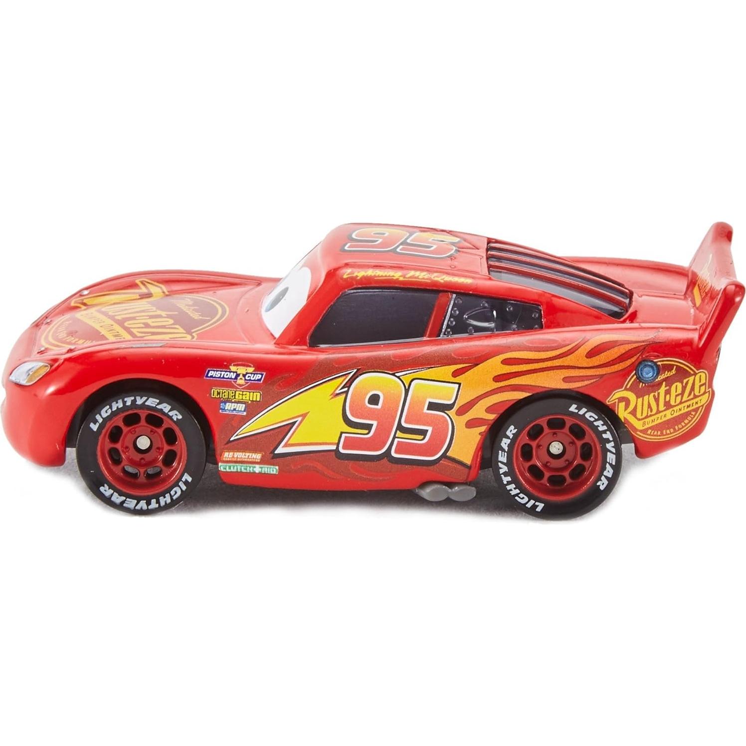 Vehículo a escala 1:55 Rayo McQueen Disney Pixar Cars 3
