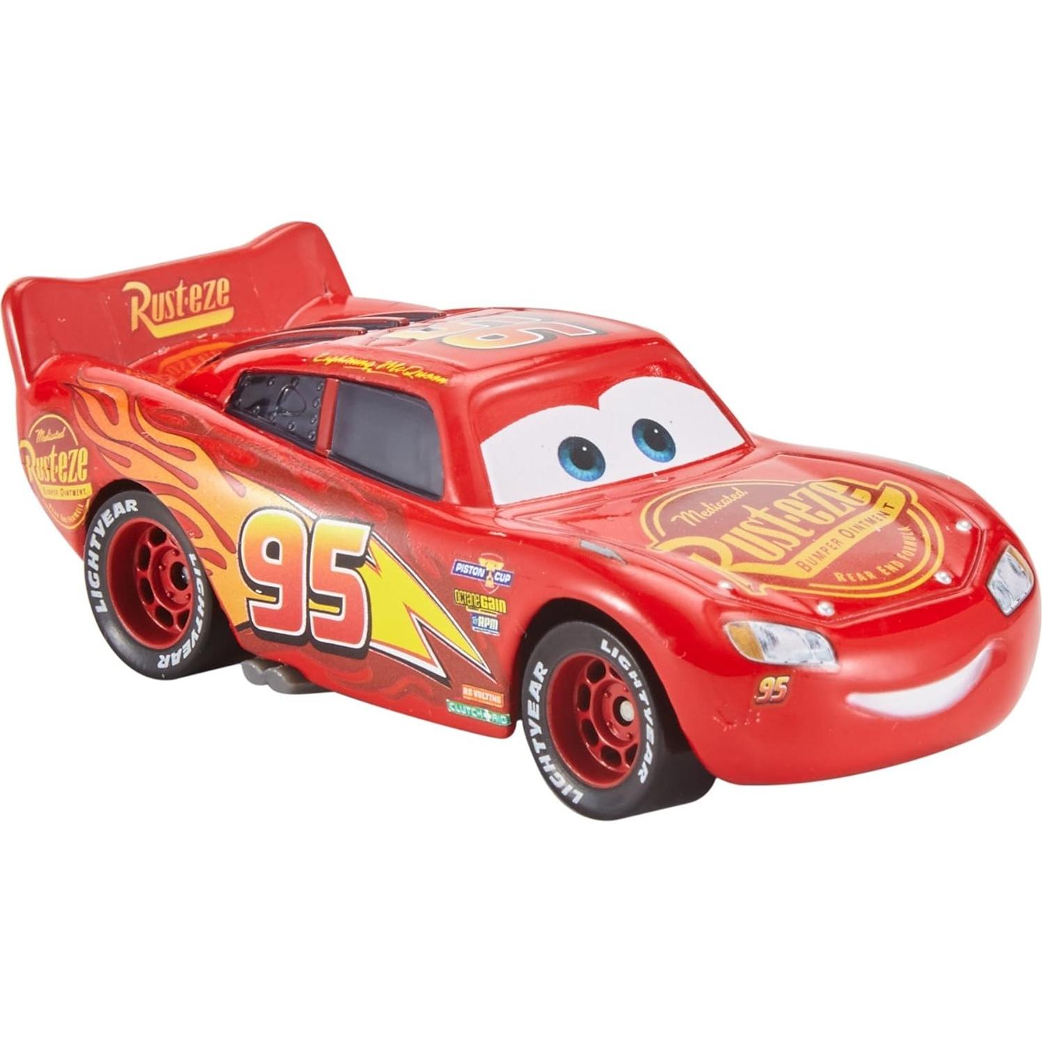 Vehículo a escala 1:55 Rayo McQueen Disney Pixar Cars 3