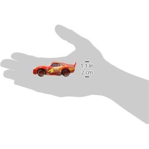 Vehículo a escala 1:55 Rayo McQueen Disney Pixar Cars 3