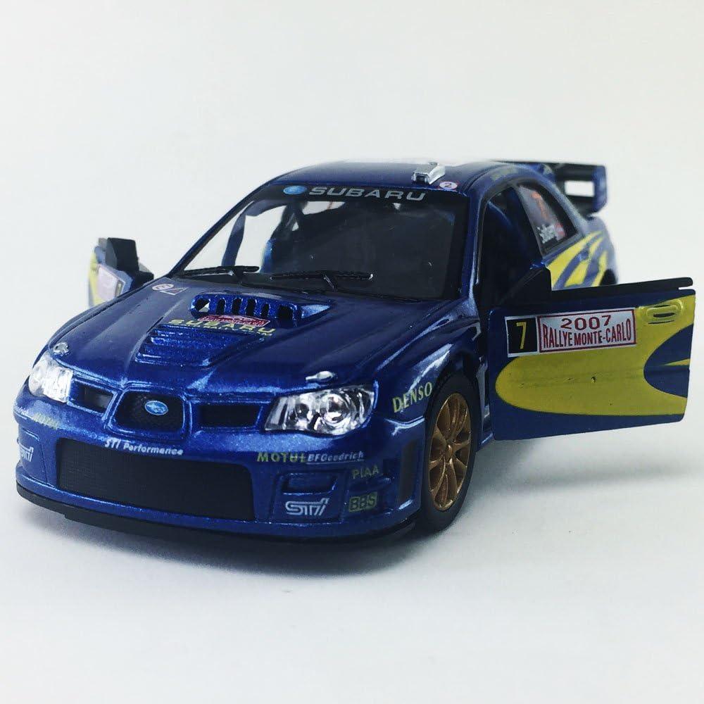 Coche Diecast Kinsmart Subaru Impreza WRC #7 Azul 1:36