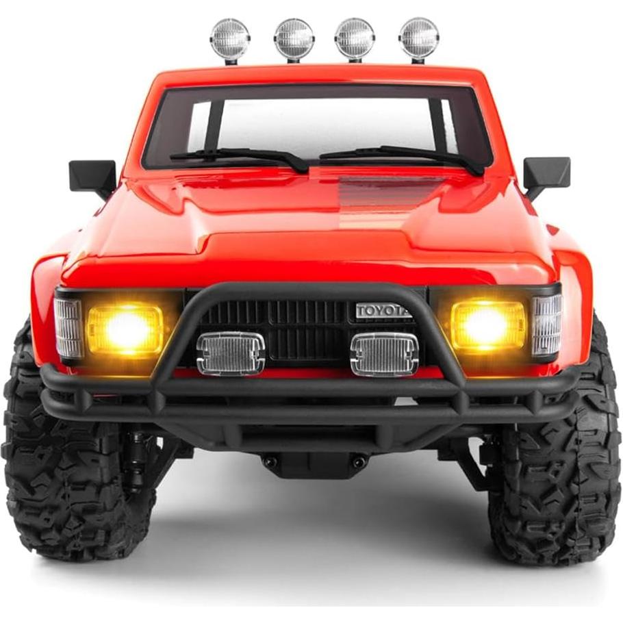 Crawler RC HPI Venture18 Toyota Hilux 1985 1/18 4WD Rojo