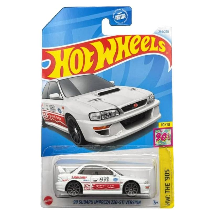 Hot Wheels Subaru Impreza 22B-STi 1:64 Metal Fundido