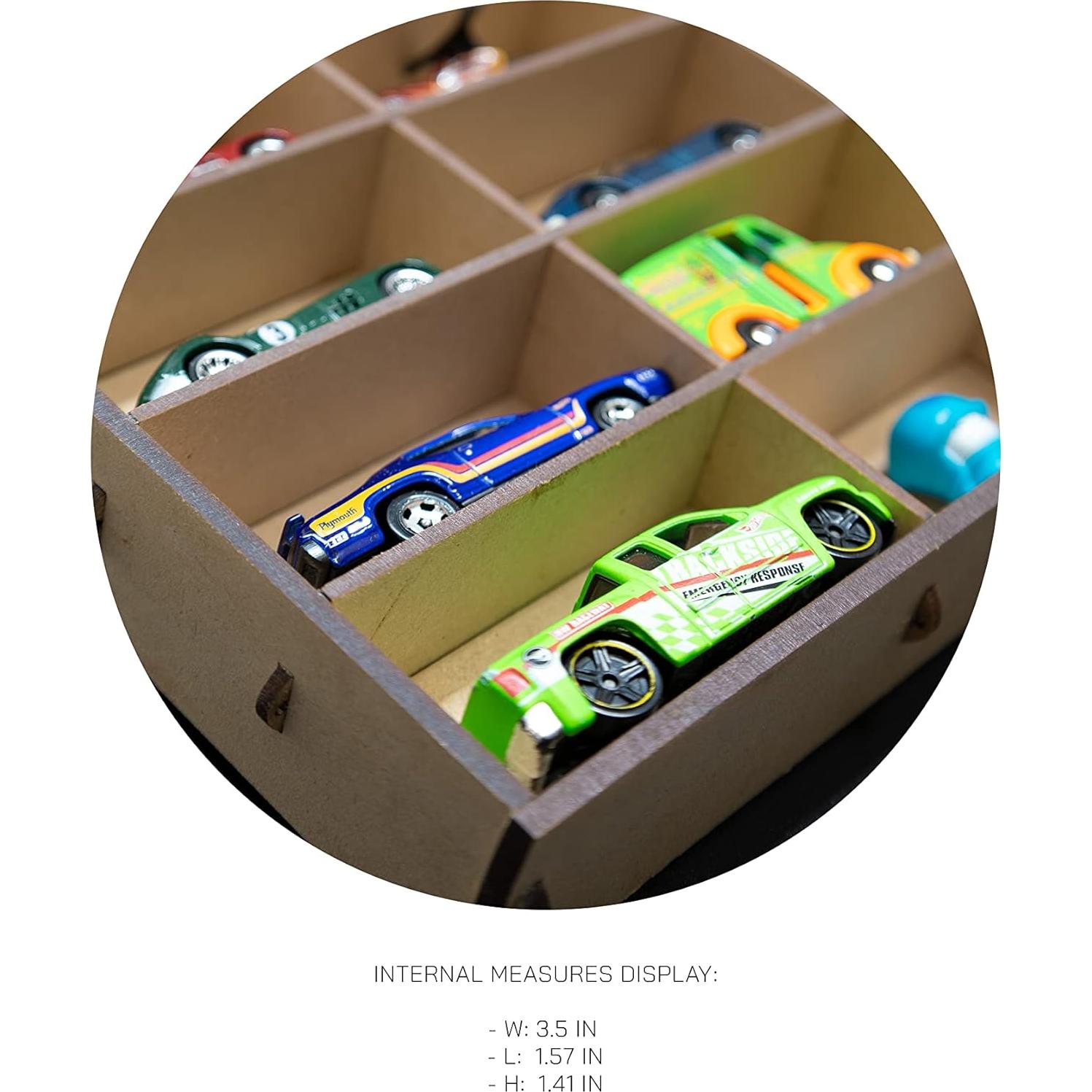 Organizador Display para Autos Diecast 1:64 Alejandro Cortes - 40 Espacios