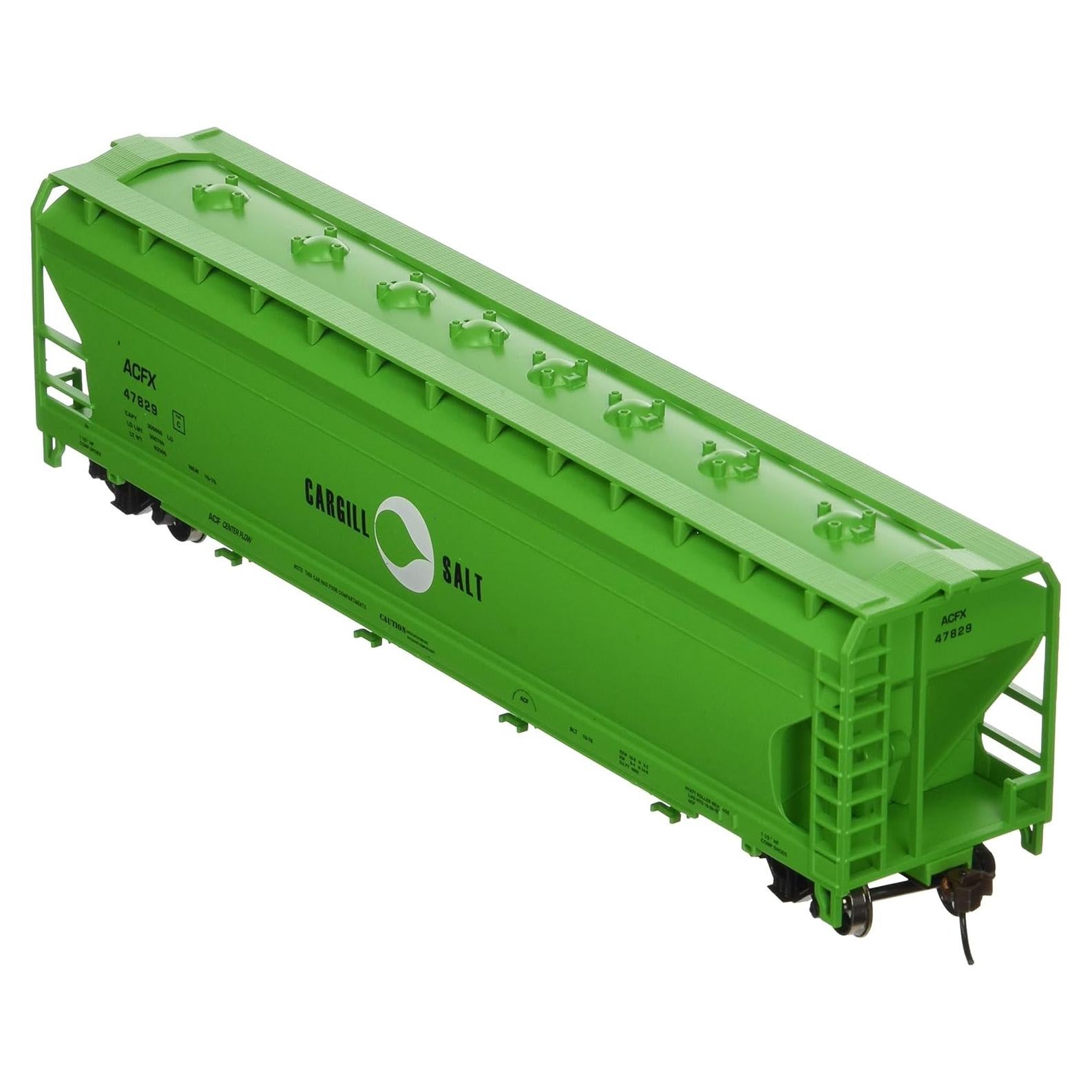 Vagón de Descarga ACF Bachmann 56' Escala HO con Ruedas de Metal