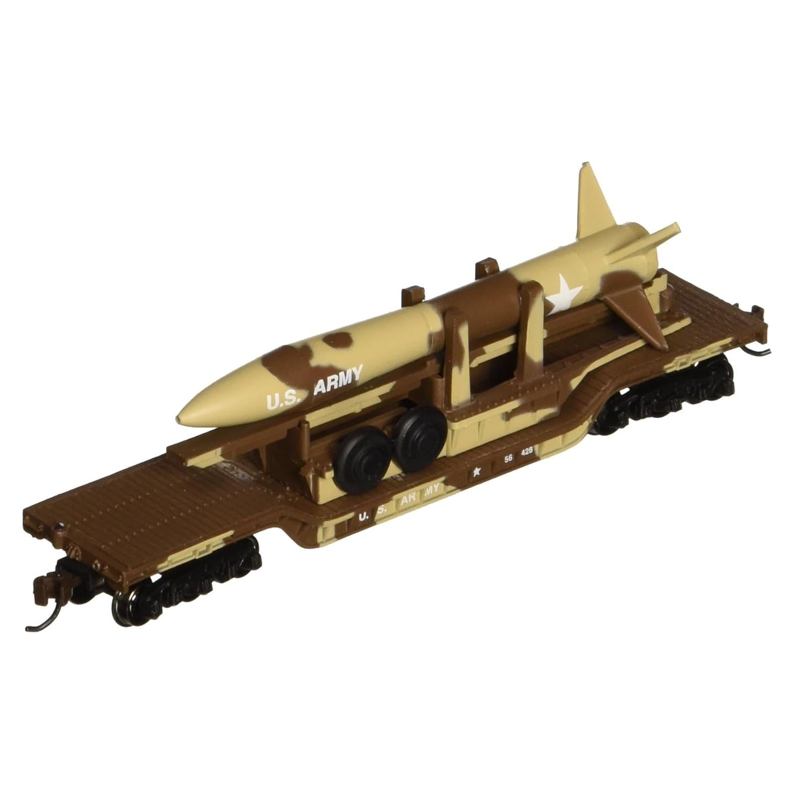 Carro Plano Militar del Desierto Bachmann Escala N 10.16 cm