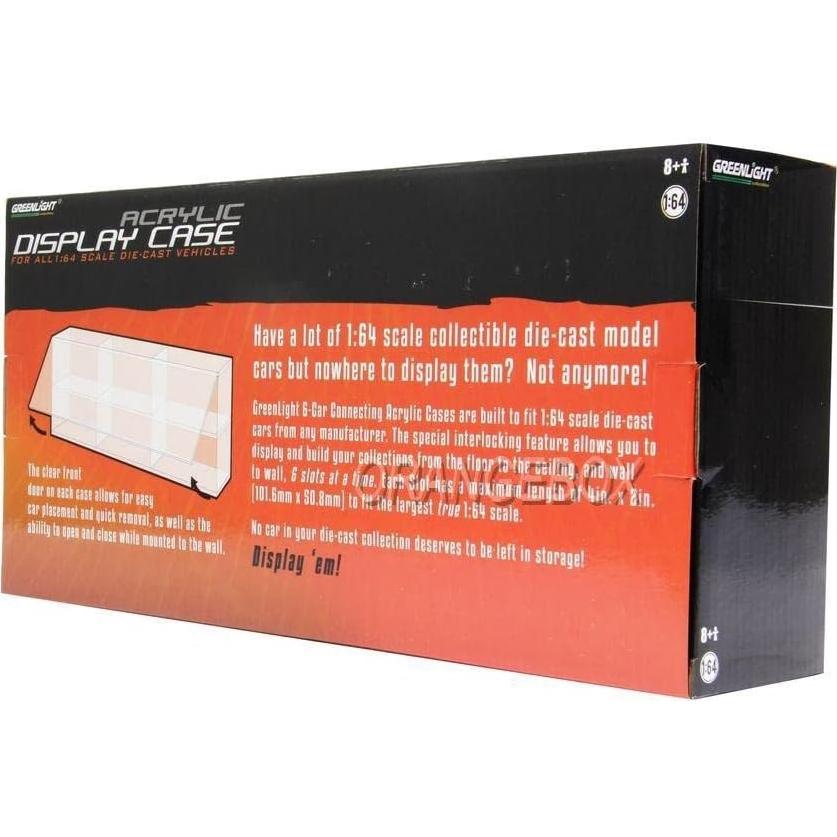 Caja de Acrílico Modular GreenLight para 6 Autos 1:64