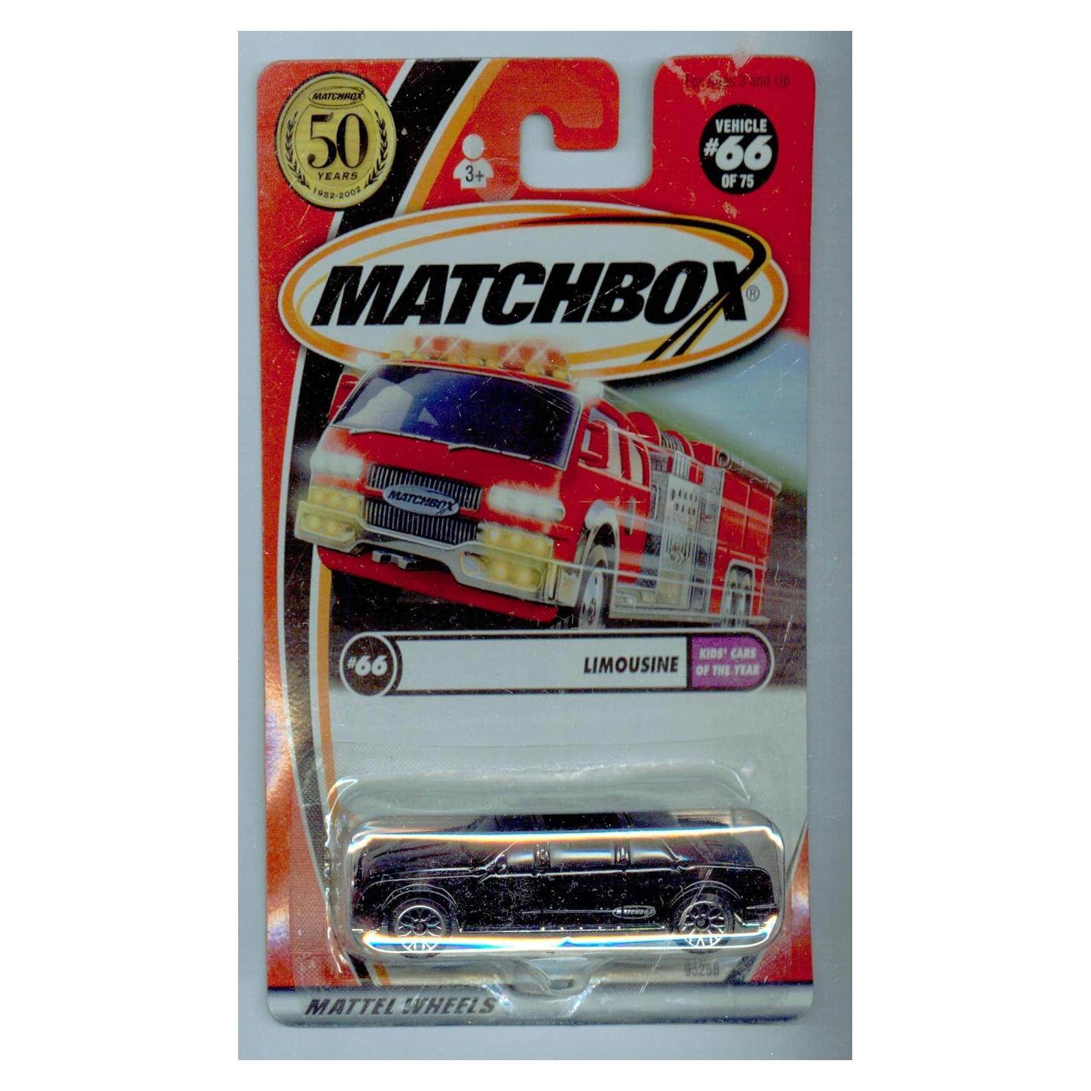 Coche de Juguete Matchbox Limusina 50 Años 1:64