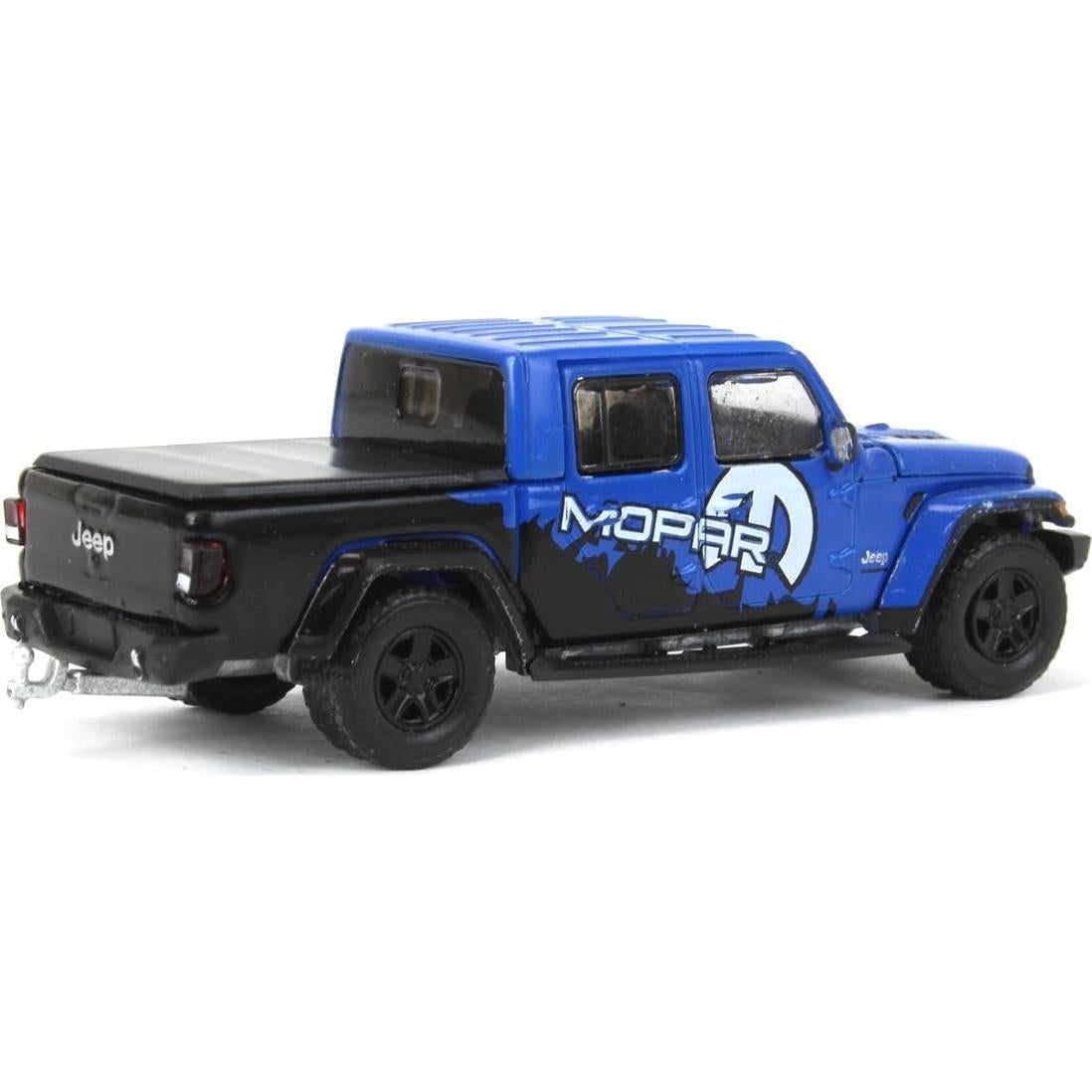 Camioneta Gladiator 2021 Greenlight 1/64 Azul y Negro