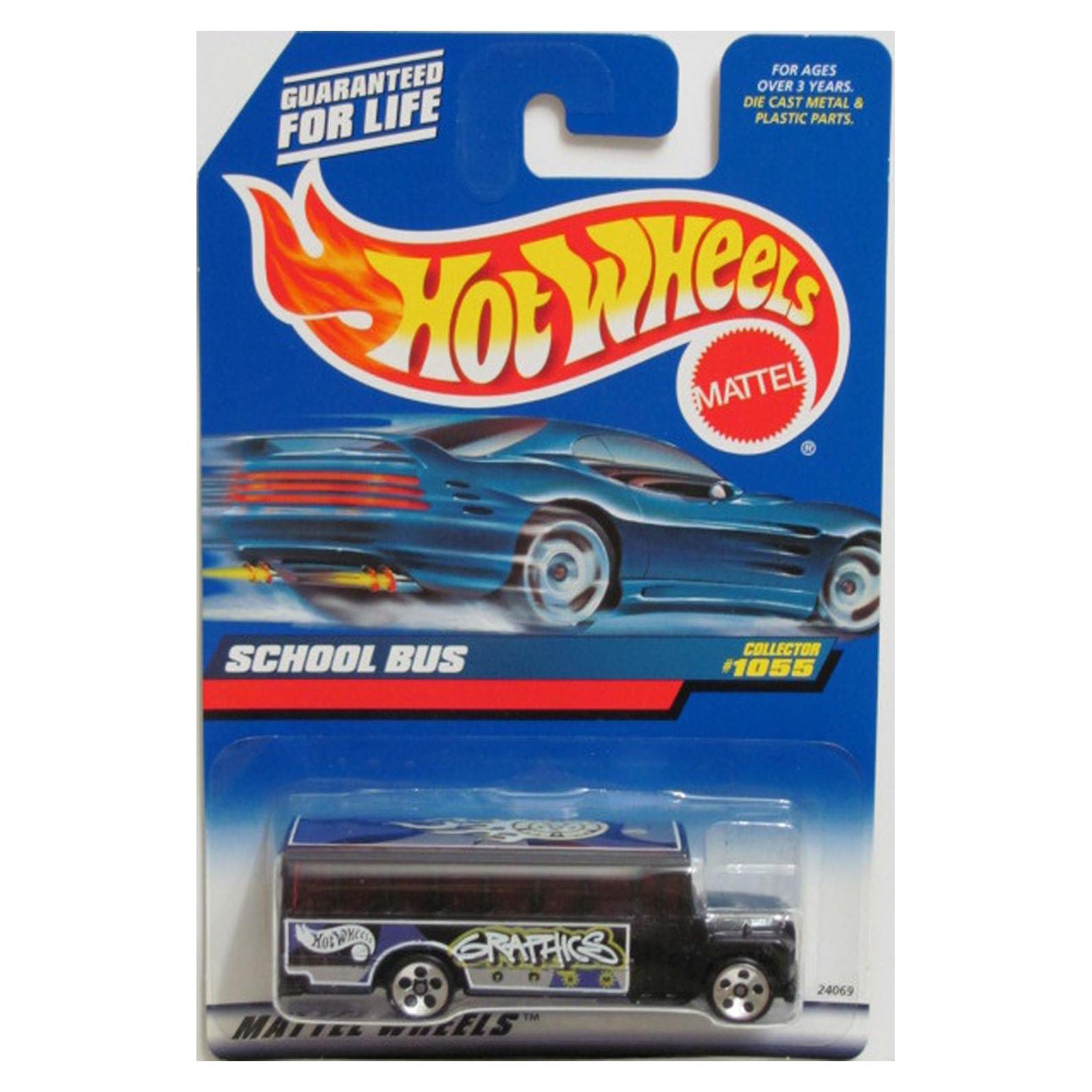 Autobús Escolar Hot Wheels 1999 1:64 Mattel Coleccionable