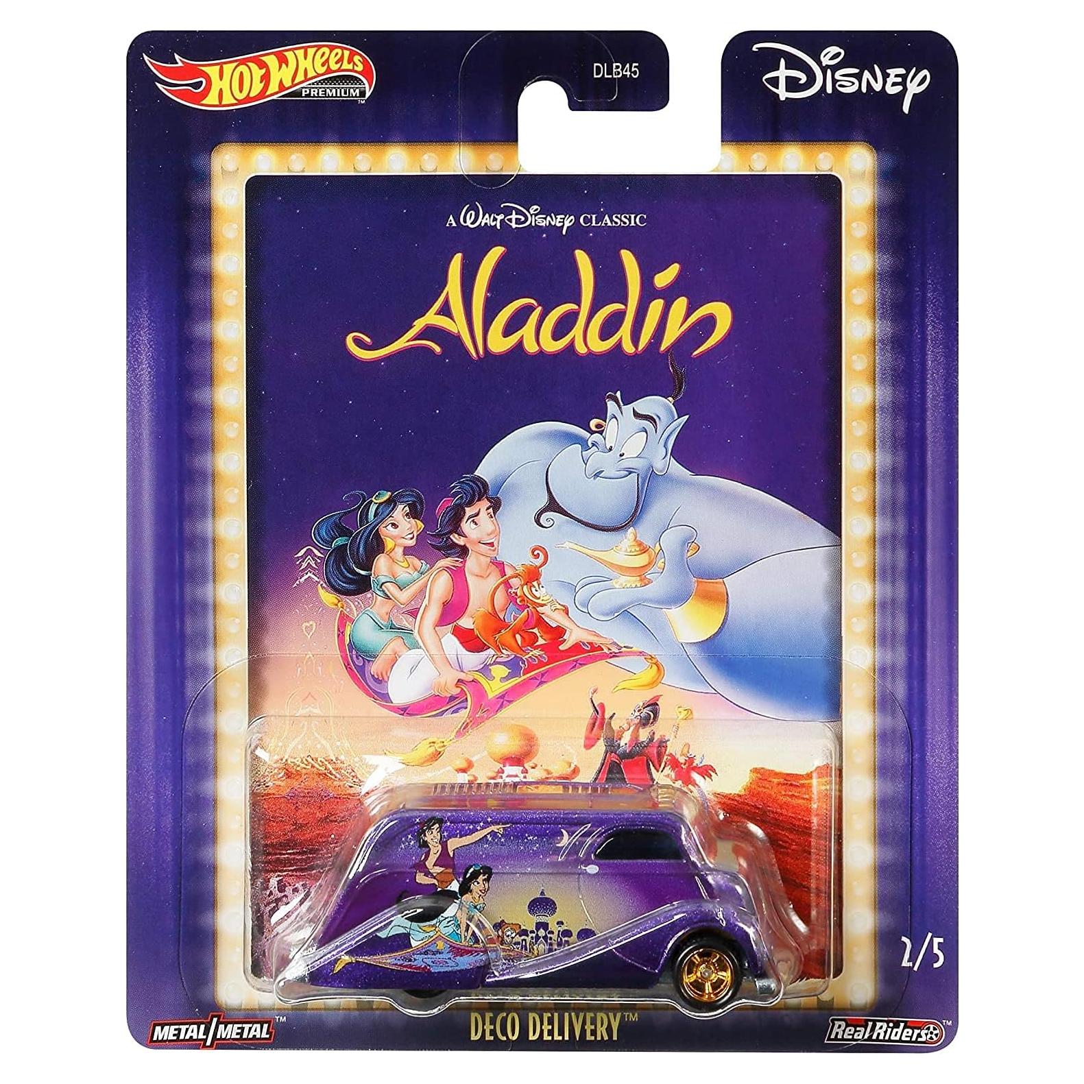 Hot Wheels Coche de Juguete Disney Aladino 1:64 Die-Cast