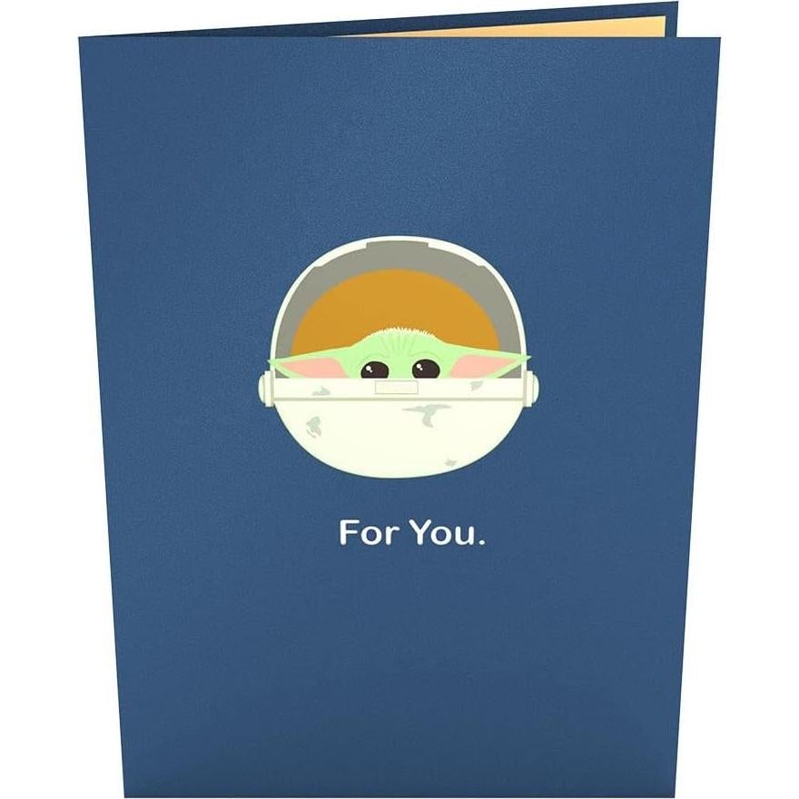 Tarjeta Pop Up Lovepop Star Wars El Niño 12.7x17.8 cm 3D