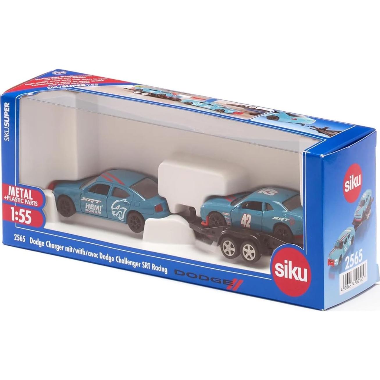Siku 2565 Dodge Charger y Challenger SRT 1:55 Azul