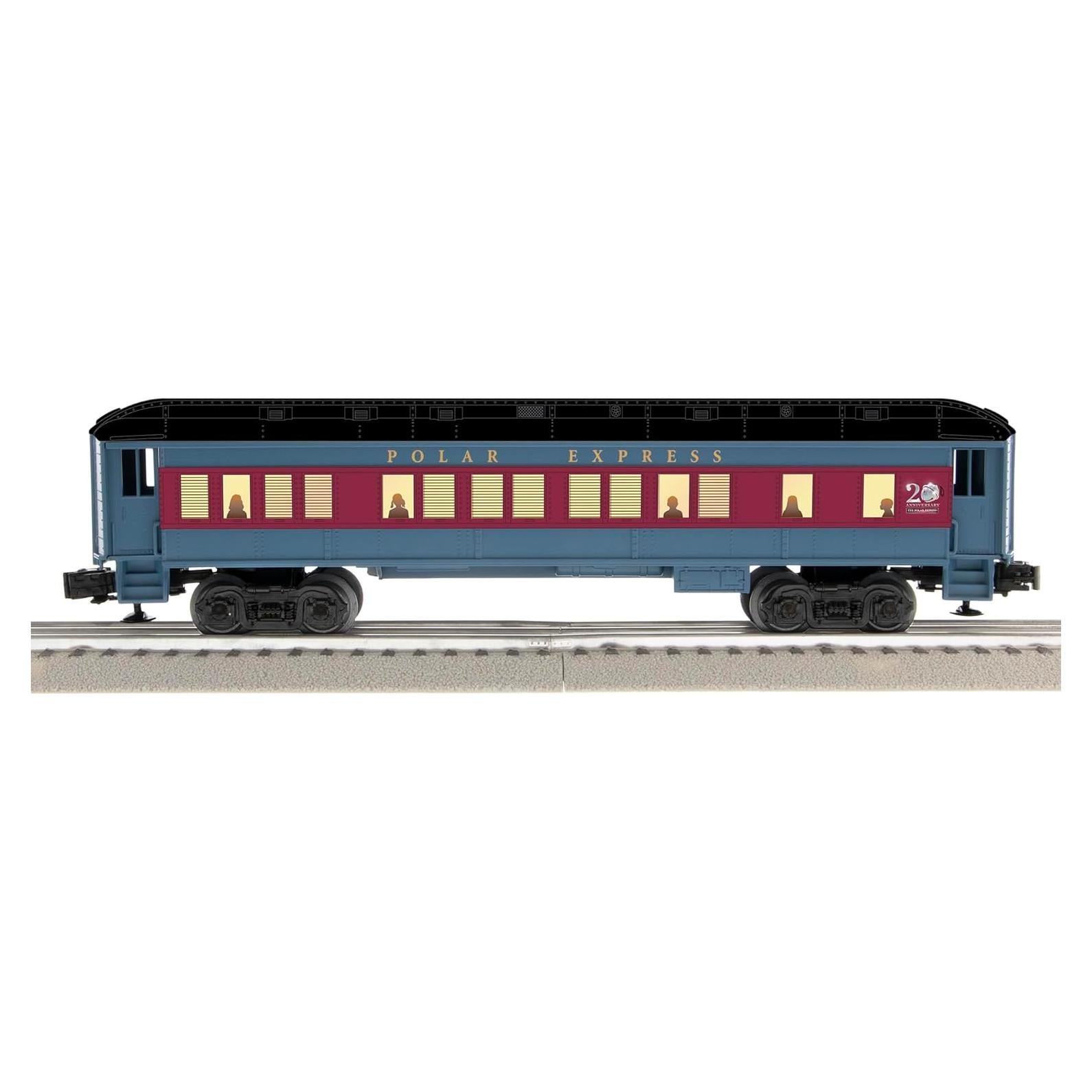 Carro de Tren Lionel O Gauge 20 Aniversario Techo Negro