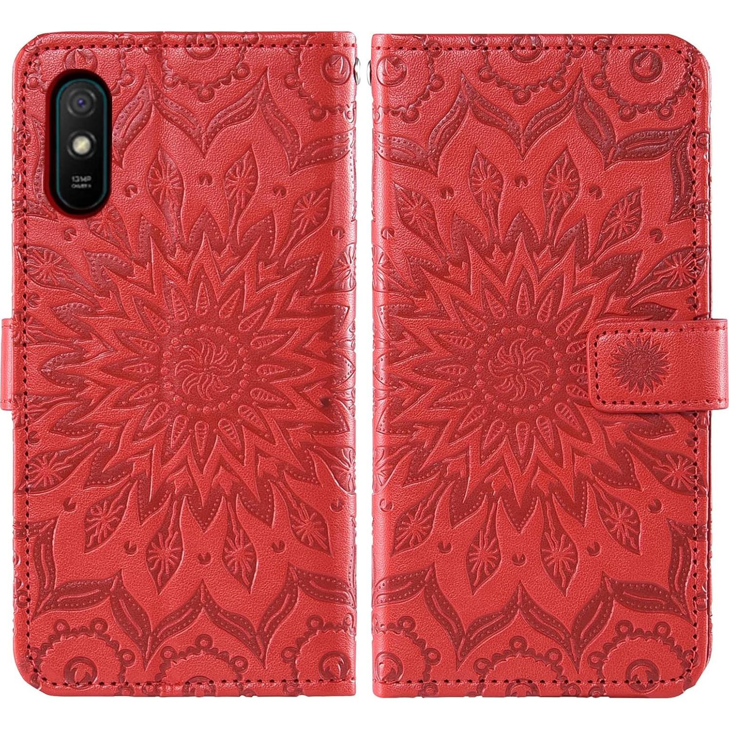 Funda Xiaomi Redmi 9A/9i Asuwish con soporte y ranuras