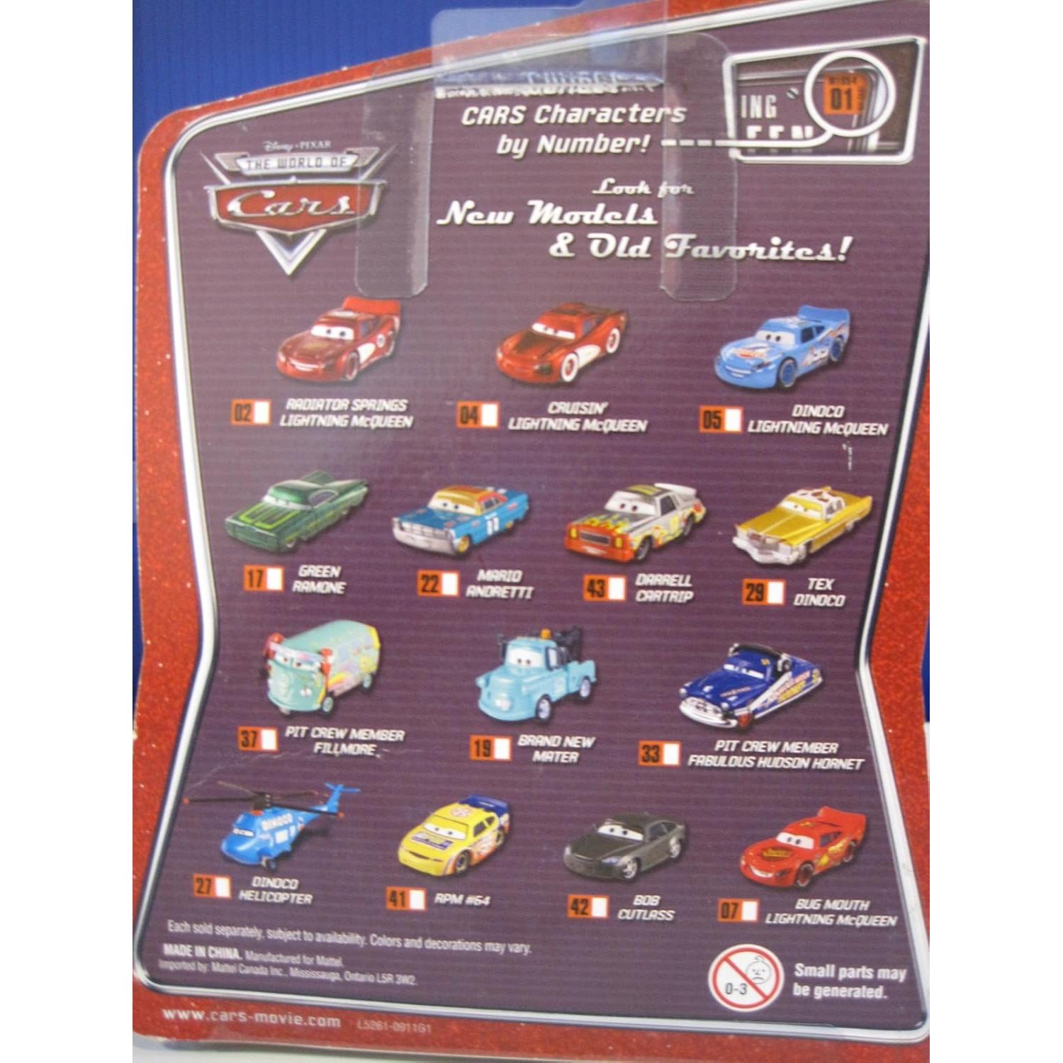 Disney Cars Toys Cars: Dinoco McQueen