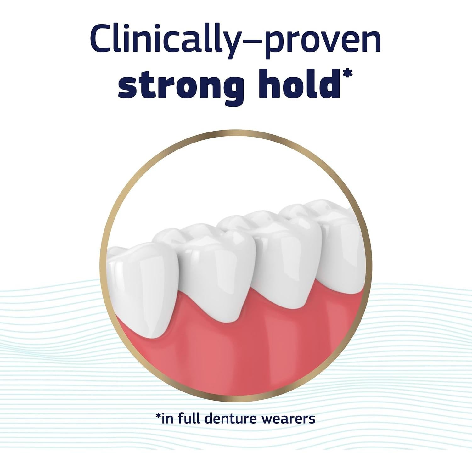 Adhesivo para Dentaduras Fixodent Pure Strength 4x70g