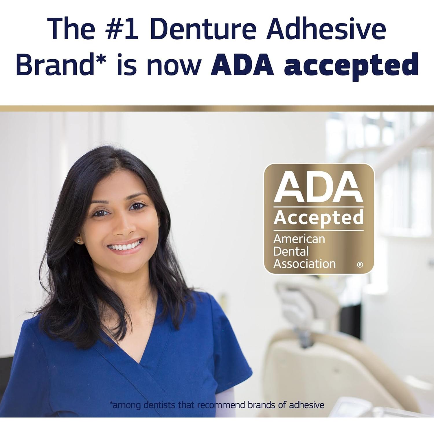 Adhesivo para Dentaduras Fixodent Pure Strength 4x70g