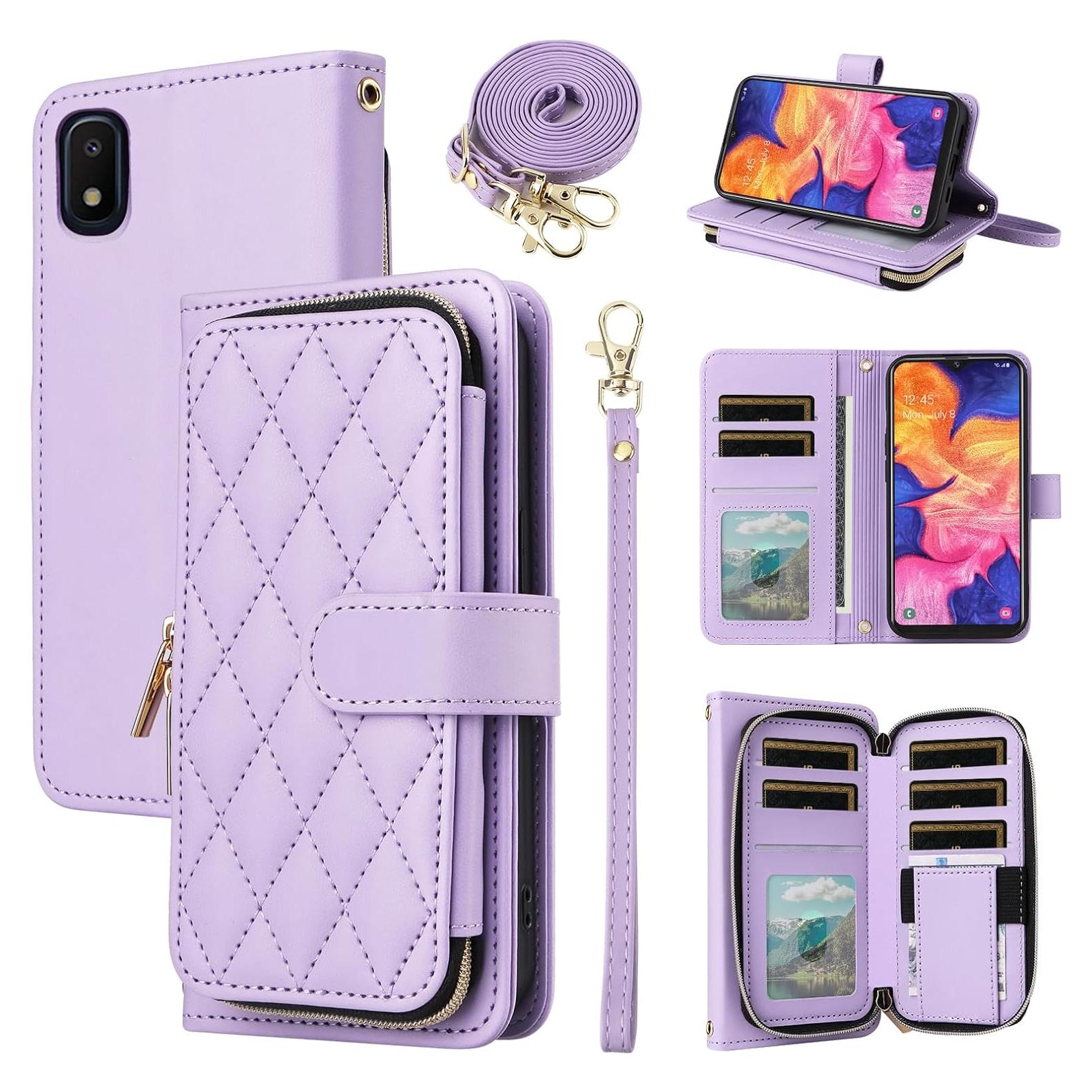 Funda Furiet para Samsung Galaxy A10e con Correa y Monedero