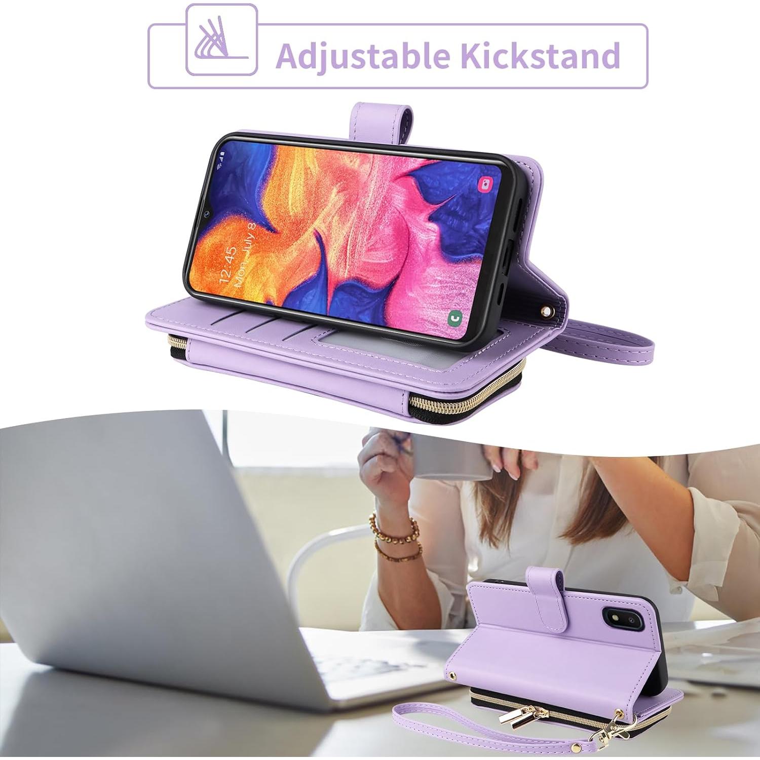 Funda Furiet para Samsung Galaxy A10e con Correa y Monedero