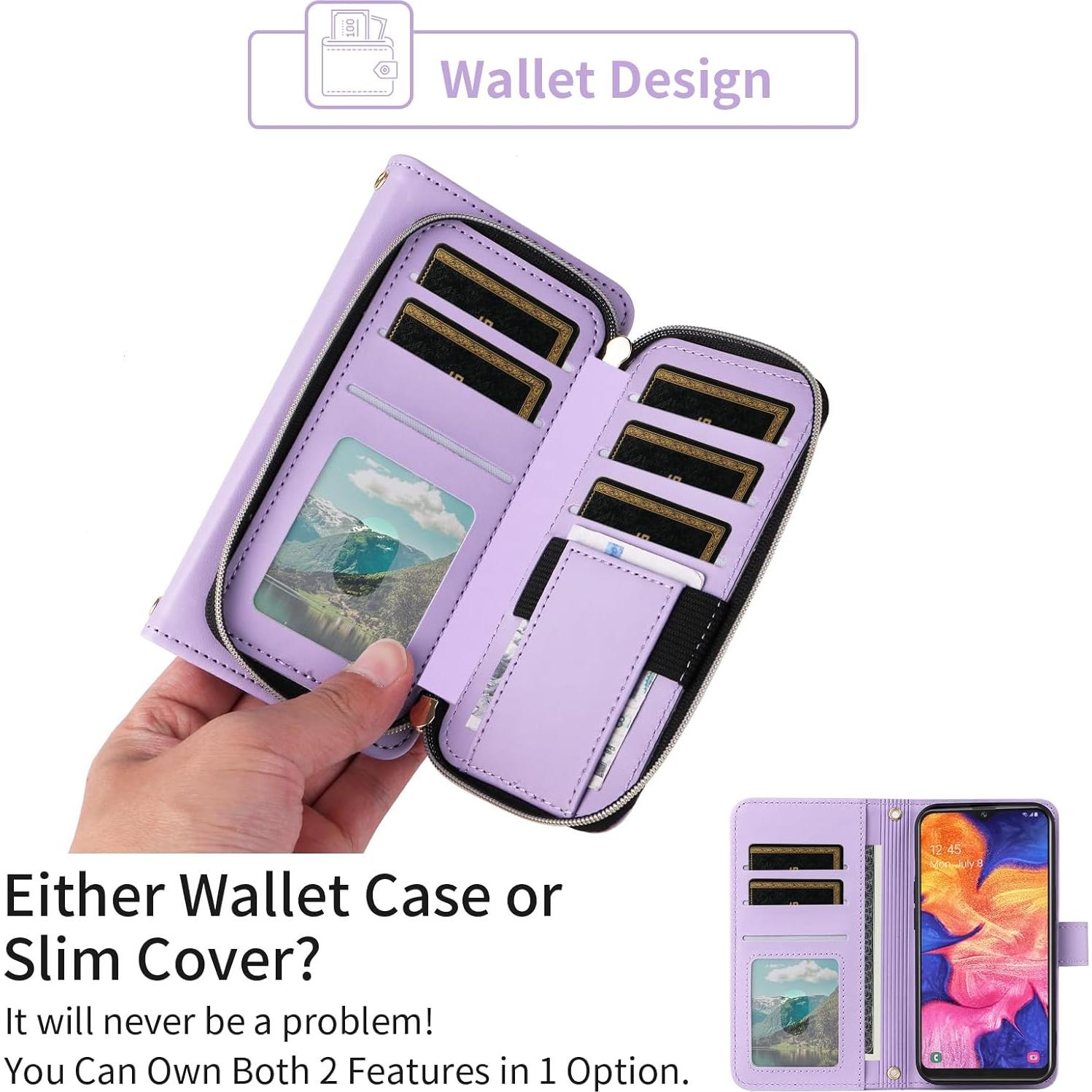 Funda Furiet para Samsung Galaxy A10e con Correa y Monedero