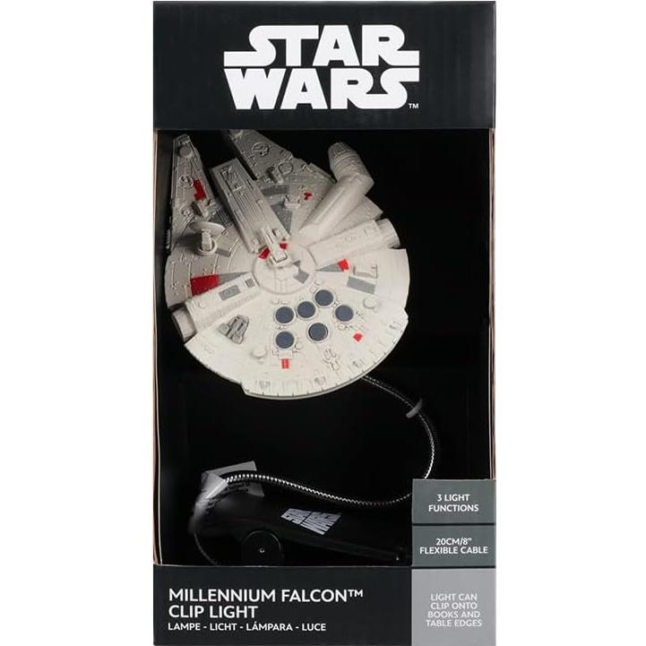 Luz de libro Paladone Millennium Falcon - 3 modos de luz