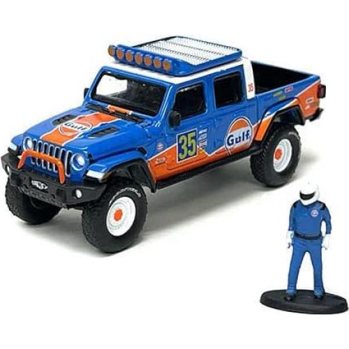 Camioneta Gladiator 2021 Edición Limitada Gulf Oil 1/64