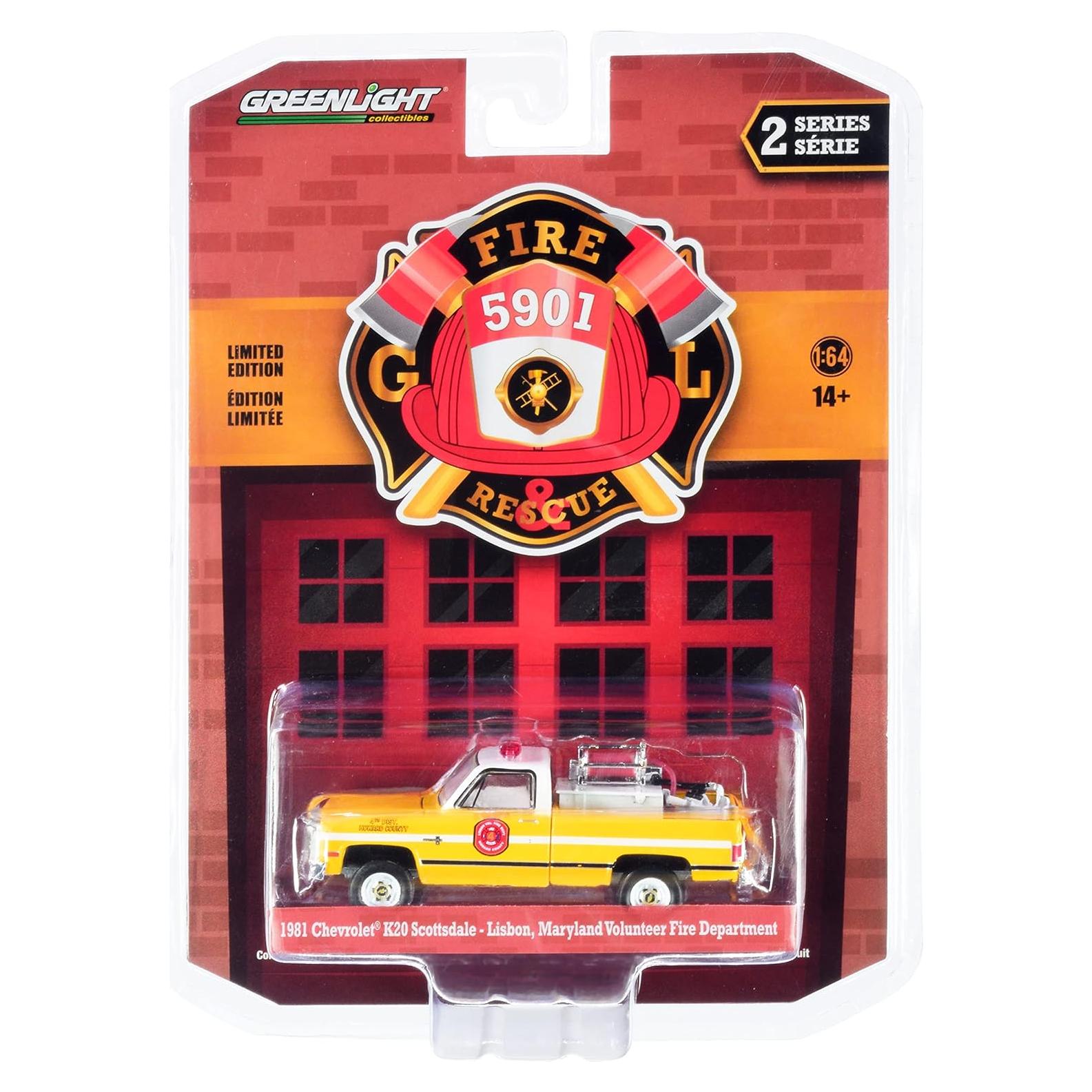 Camión Pickup Chevrolet K20 Scottsdale 1981 Diecast 1:64