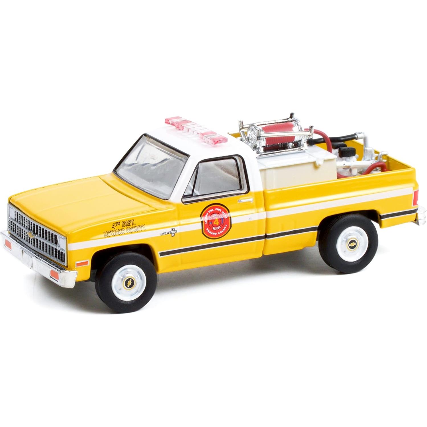 Camión Pickup Chevrolet K20 Scottsdale 1981 Diecast 1:64