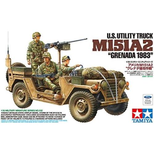 Tamiya 300035332 1:35 US M151A2 Transporter Grenada 1983