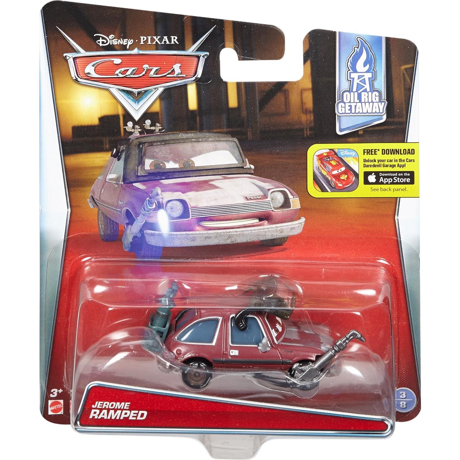 Disney/Pixar Cars Oil Rig Getaway Jerome Ramped Die-Cast Vehicle