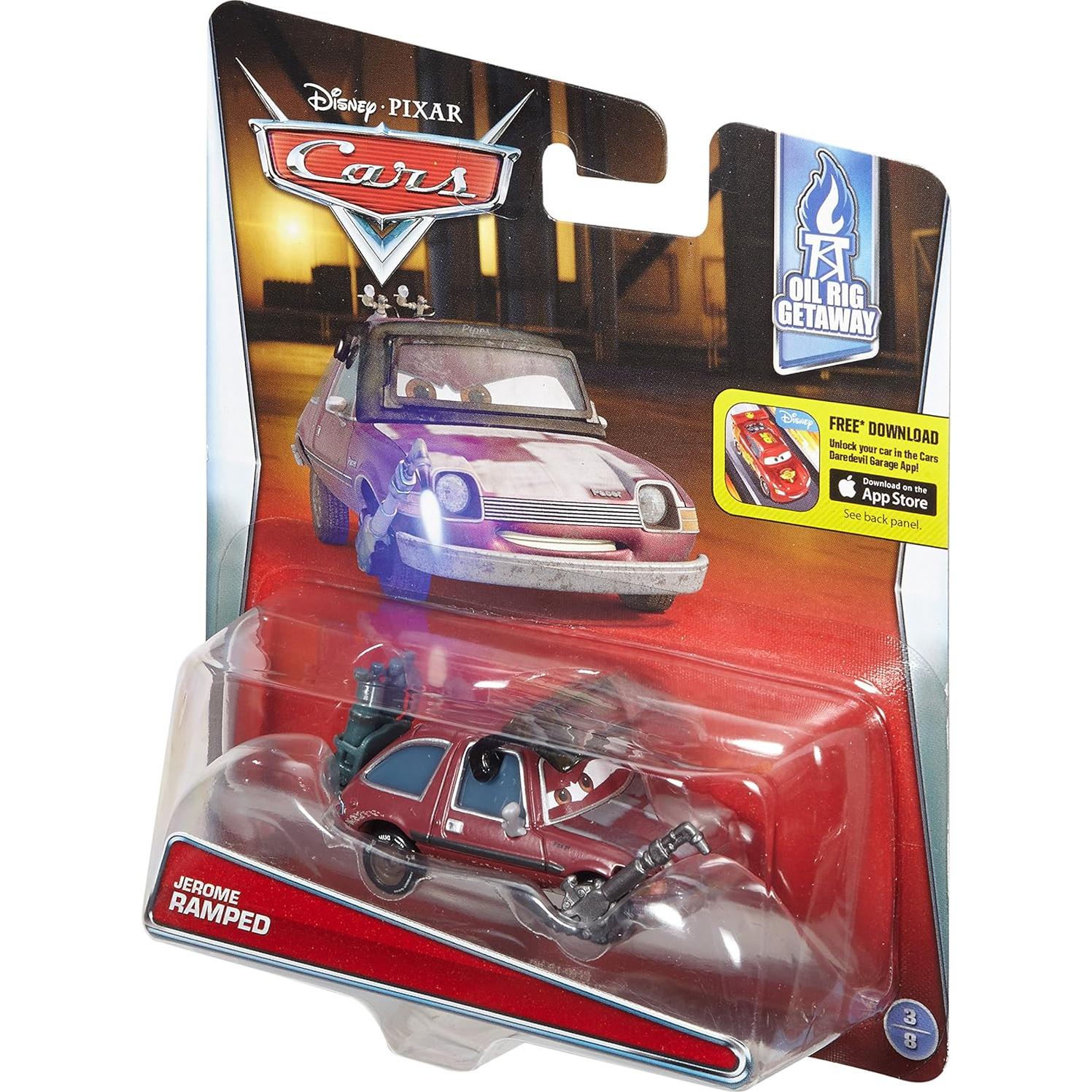 Disney/Pixar Cars Oil Rig Getaway Jerome Ramped Die-Cast Vehicle