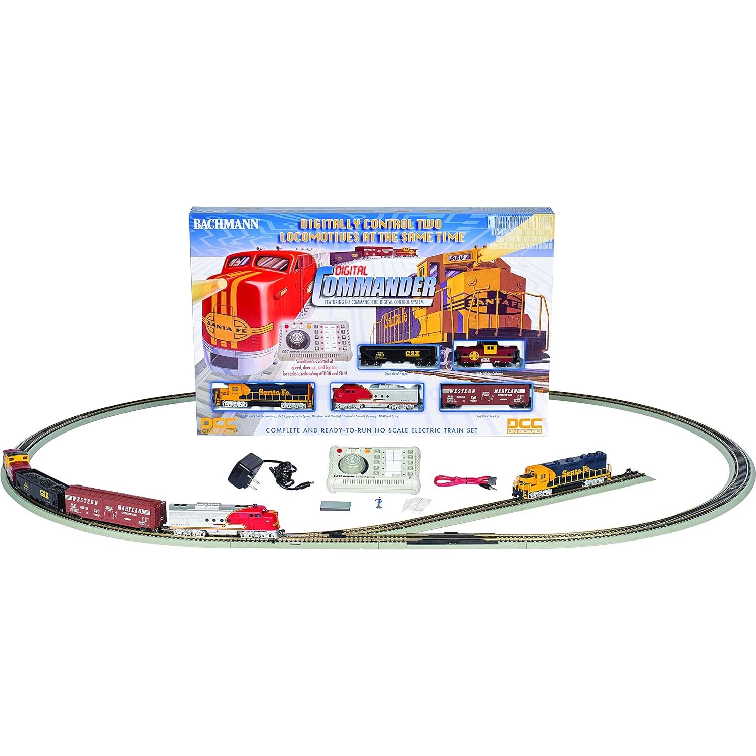 Juego de Tren Eléctrico Bachmann Digital Commander DCC Escala HO