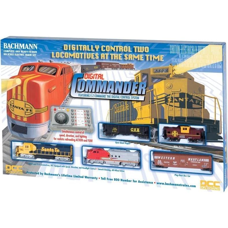 Juego de Tren Eléctrico Bachmann Digital Commander DCC Escala HO